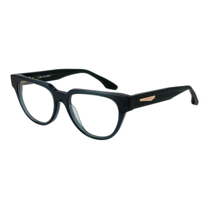 Eyeglasses Frames by Trussardi for women in acetate and blue showcases a refined silhouette, detailed with a blue coloured frame finish and a sophisticated full-frame frame design.