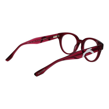 Eyeglasses Frames by Trussardi for unisex in acetate purple showcases a refined full-frame frame design with a refined purple coloured frame finish for a refined and sophisticated look.