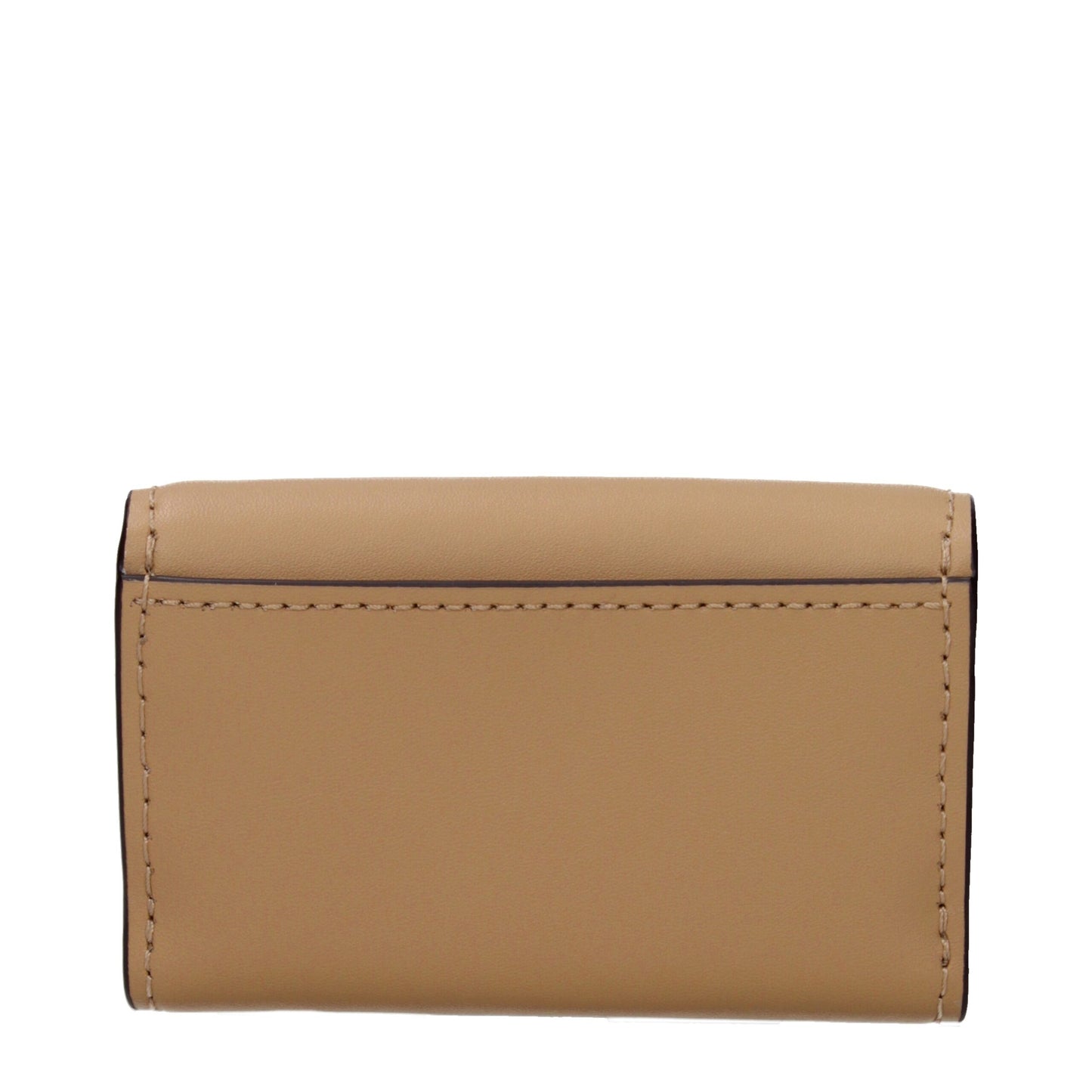 Wallet by Michael Kors for women in leather brown features a streamlined silhouette, showcasing the streamlined Leather Wallet design with sophisticated coin-purse for a premium look.