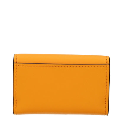 Michael Kors Leather Wallet - Orange