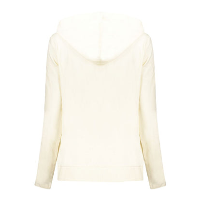 Sweatshirt by Freddy for women in cotton & rhinestone white, signature & print features an provocated silhouette, detailed with a provocated and a refined wide-neck neckline for a sophisticated aesthetic.