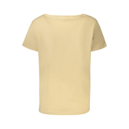 T-Shirt by Freddy for women in cotton & rhinestone beige & print features an on trend silhouette, perfectly showcasing a on trend and for an elevated aesthetic.