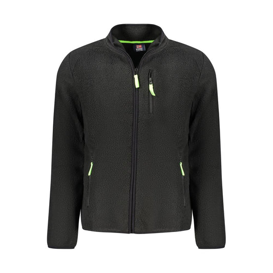 Sweatshirt by Norway 1963 for men in polyester black features an provocated silhouette, detailed with a provocated and a refined for a sophisticated aesthetic.