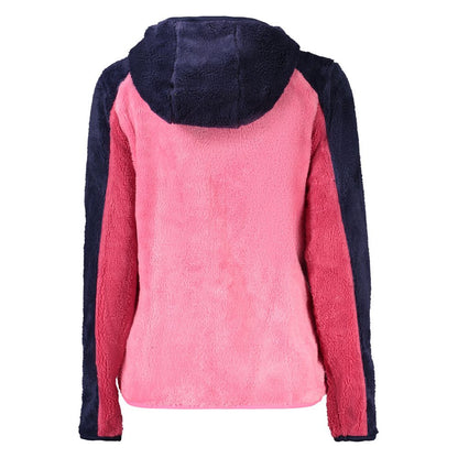 Hooded Windbreaker Jacket by Norway 1963 for women in polyester pink features an enduring silhouette, showcasing technical pockets, hooded & windproof and a sophisticated for a truly enduring aesthetic.