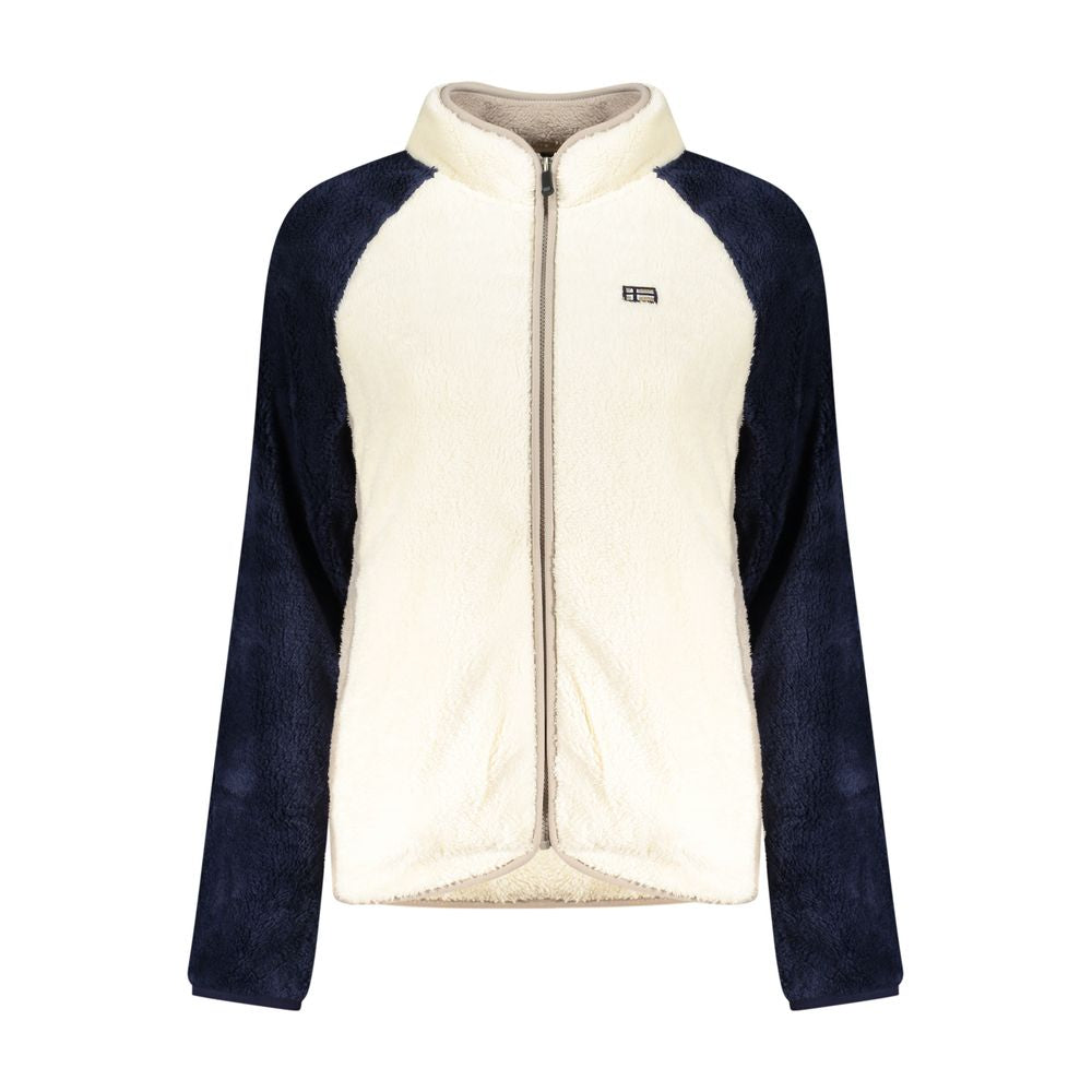 Sweatshirt by Norway 1963 for women in polyester white showcases a slouchy chic silhouette, artfully detailed with a slouchy chic and for a slouchy chic finish.