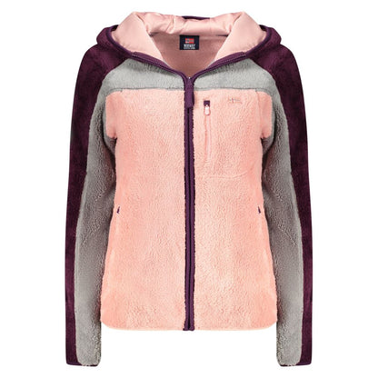 Hooded Sweatshirt Hoodie by Norway 1963 for women in polyester pink features a slouchy chic silhouette, detailed with a slouchy chic and a signature hooded neckline for an elevated aesthetic.