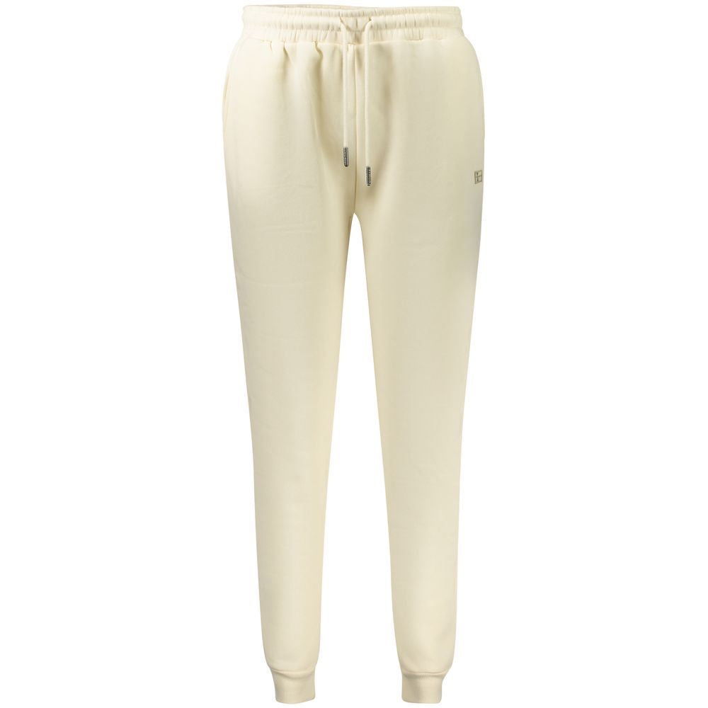 Joggers by Norway 1963 for women in cotton white presents a refined pantology silhouette, artfully defined by a refined pantology , long, and a sophisticated .