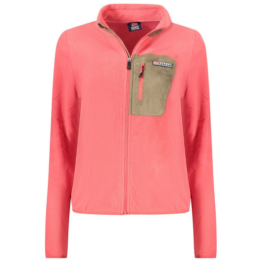 Sweatshirt by Norway 1963 for women in polyester pink presents a smart casual silhouette, featuring a smart casual and for a sophisticated look.