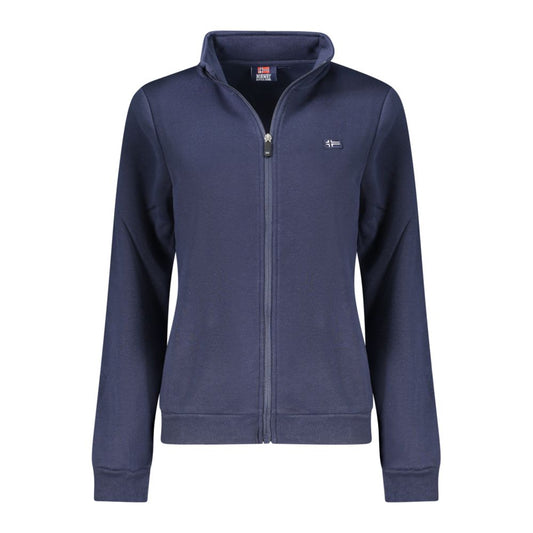 Sweatshirt by Norway 1963 for women in cotton blue features a unrivaled silhouette with a refined and unrivaled detailing for a sophisticated look.