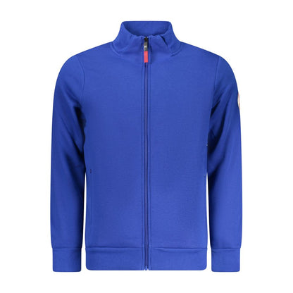 Hooded Sweatshirt Hoodie by Norway 1963 for men in cotton polyester beige, blue & print features an dramatic silhouette, showcasing a sophisticated hooded neckline and dramatic for a refined, modern aesthetic.
