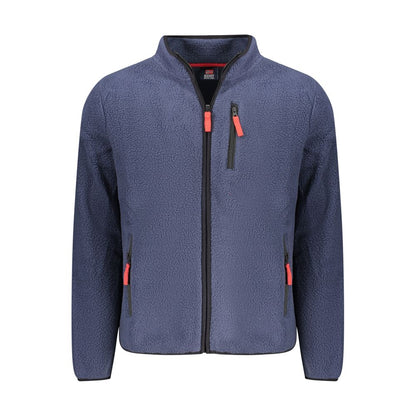 Sweatshirt by Norway 1963 for men in polyester blue showcases a slouchy chic silhouette, artfully detailed with a slouchy chic and for a slouchy chic finish.