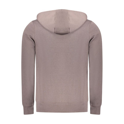 Hooded Sweatshirt Hoodie by Norway 1963 for men in cotton brown features an avant-garde silhouette, showcasing a sophisticated and detail for a truly avant-garde finish.