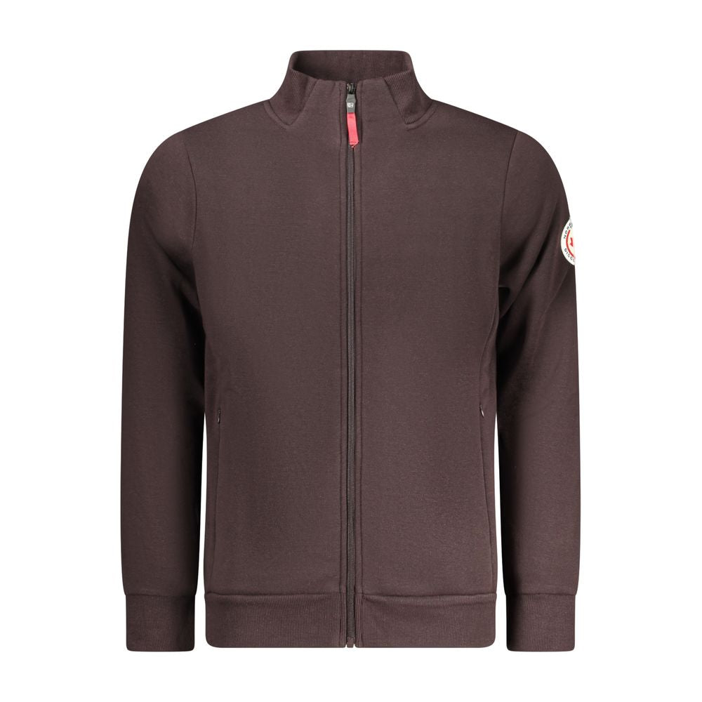 Sweatshirt by Norway 1963 for men in cotton brown features an magnificent silhouette, showcasing a sophisticated and detail for a truly magnificent finish.