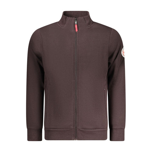 Sweatshirt by Norway 1963 for men in cotton brown features an magnificent silhouette, showcasing a sophisticated and detail for a truly magnificent finish.