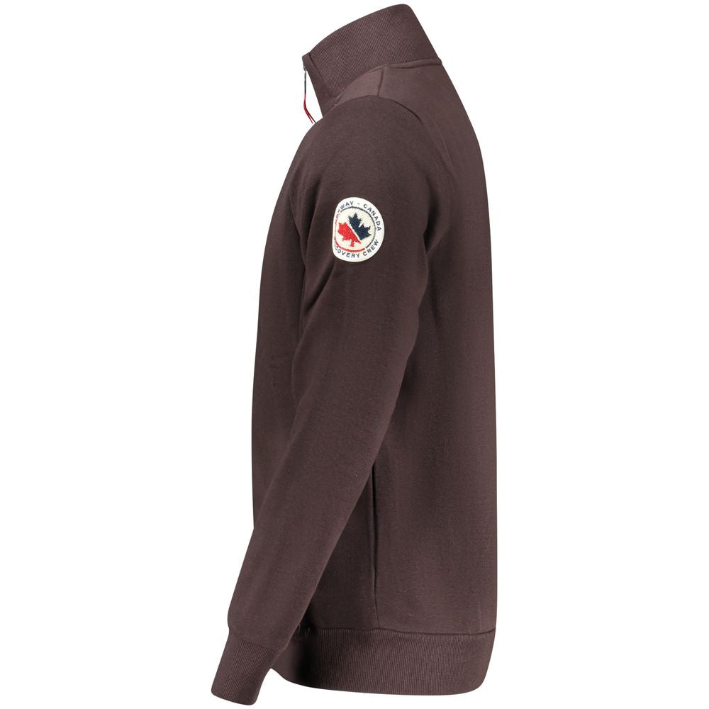 Sweatshirt by Norway 1963 for men in cotton brown features a unrivaled silhouette with a refined and unrivaled detailing for a sophisticated look.