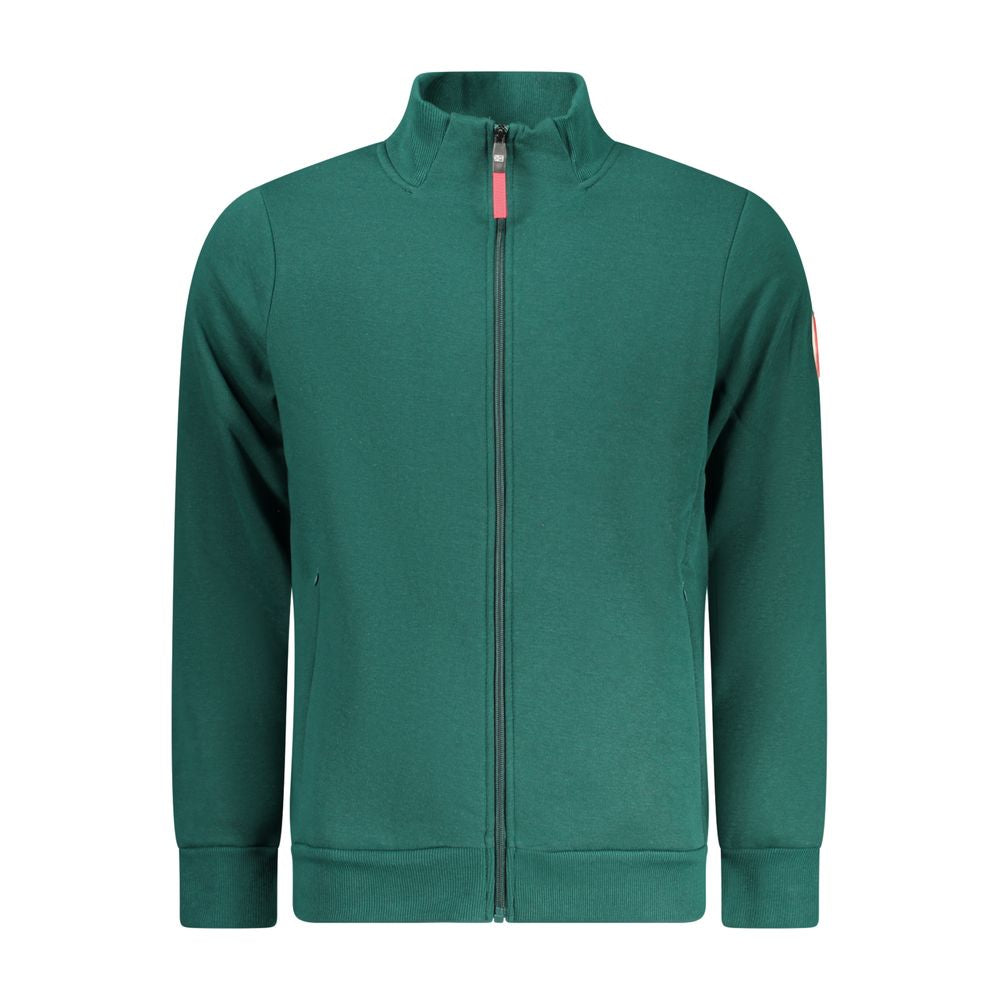 Sweatshirt by Norway 1963 for men in cotton polyester brown & green presents a smart casual silhouette, featuring a smart casual and for a sophisticated look.