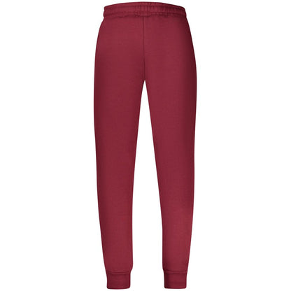 Joggers by Norway 1963 for men in cotton purple features an sartorial and long with a cut for a sartorial finish.