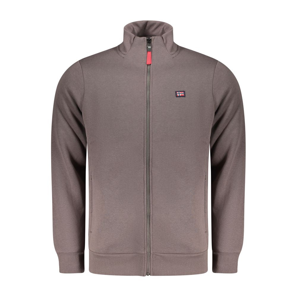 Sweatshirt by Norway 1963 for men in cotton brown features an provocated silhouette, detailed with a provocated and a refined for a sophisticated aesthetic.