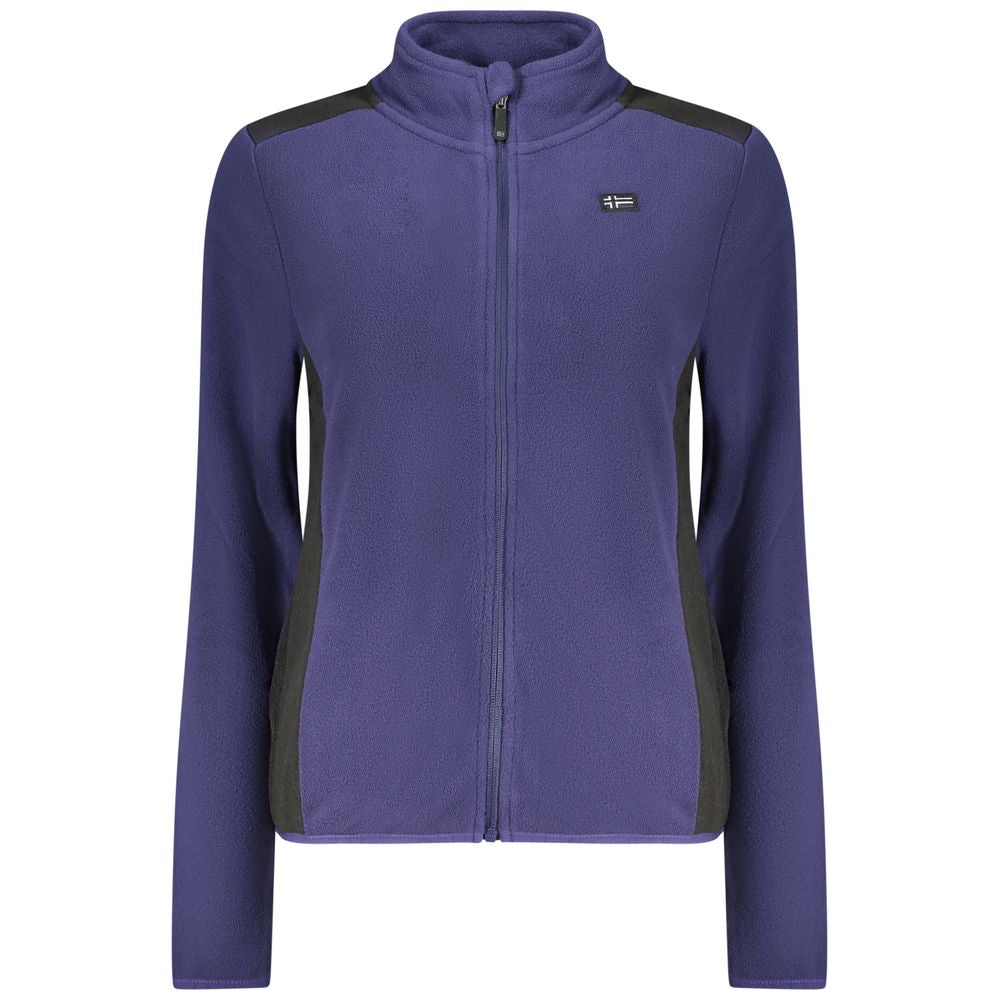 Sweatshirt by Norway 1963 for women in polyester blue presents a smart casual silhouette, featuring a smart casual and for a sophisticated look.