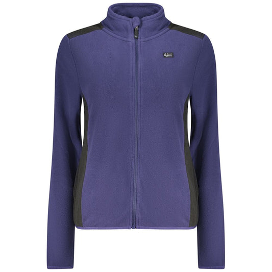 Sweatshirt by Norway 1963 for women in polyester blue presents a smart casual silhouette, featuring a smart casual and for a sophisticated look.
