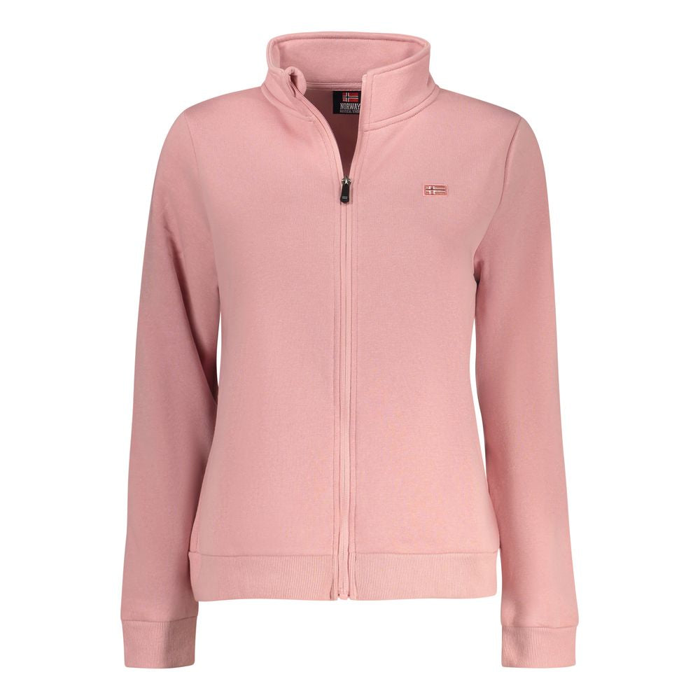 Sweatshirt by Norway 1963 for women in cotton polyester pink features an exquisite silhouette, showcasing and details for a exquisite look.