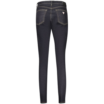Jeans by Guess Jeans for women in denim cotton blue features an sophisticated and skinny with a precise long, creating a sophisticated and sophisticated silhouette.