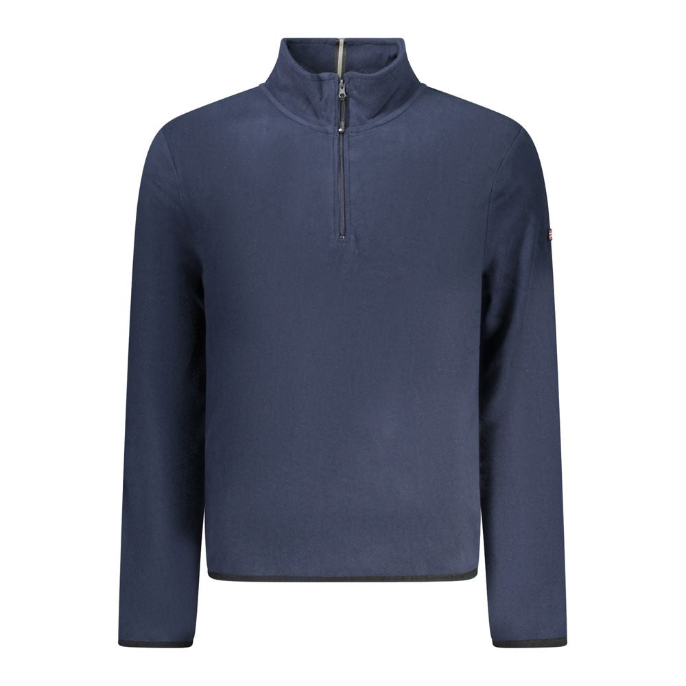 Sweatshirt by Norway 1963 for men in polyester blue presents a smart casual silhouette, featuring a smart casual and for a sophisticated look.