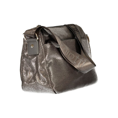 Shoulder Handbag by Laura Biagiotti for women in polyester viscose modal & nickel gray features a exquisite silhouette, showcasing a secure zipper and exquisite external-pockets & internal-pockets with versatile shoulder-strap & adjustable-strap for a exquisite finish.