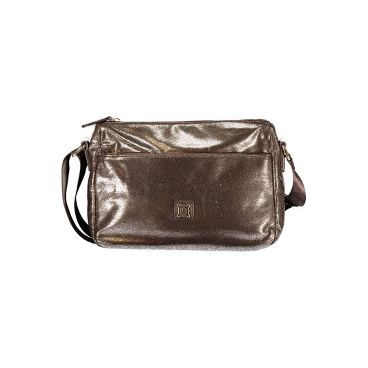 Laura Biagiotti Tapiro Modal & Viscose Handbag - Bronze