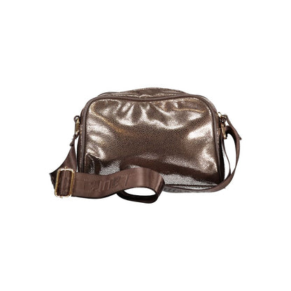 Laura Biagiotti Tapiro Polyester Viscose Modal & Nickel Handbag - Bronze