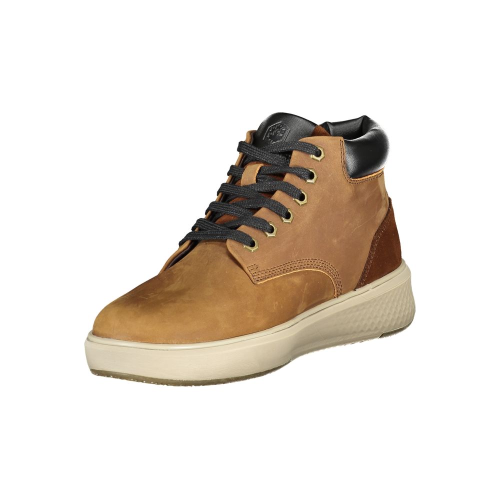 Ankle Boots by Lumberjack for men in polyester polyurethane leather brown & print showcases a ergonomic silhouette from the Men's Polyester Polyurethane Leather Ankle Boots collection, featuring a ergonomic and a ergonomic .