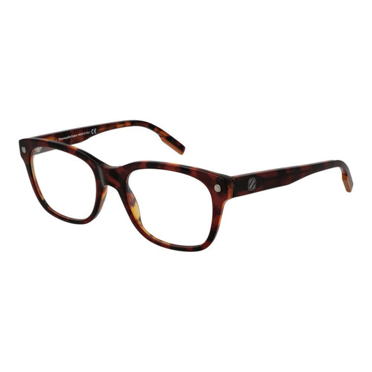 Eyeglasses Frames by Ermenegildo Zegna for men in acetate red showcases a refined full-frame frame design with a refined red coloured frame finish for a refined and sophisticated look.