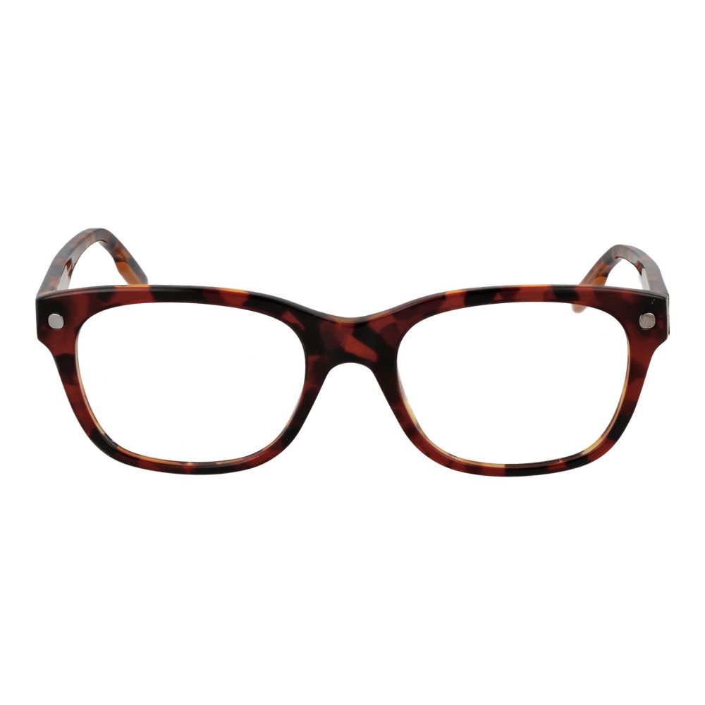 Eyeglasses Frames by Ermenegildo Zegna for men in acetate red features an refined silhouette, showcasing the refined red coloured frame and sophisticated full-frame frame design.