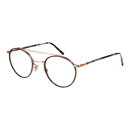 Eyeglasses Frames by Andy Wolf for unisex in metal rose-gold showcases a refined full-frame frame design with a refined rose-gold coloured frame finish for a refined and sophisticated look.