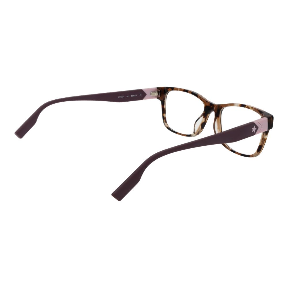 Eyeglasses Frames by Converse for women in metal brown showcases a reflective silhouette, artfully incorporating a sophisticated brown coloured frame with a distinct full-frame frame design.