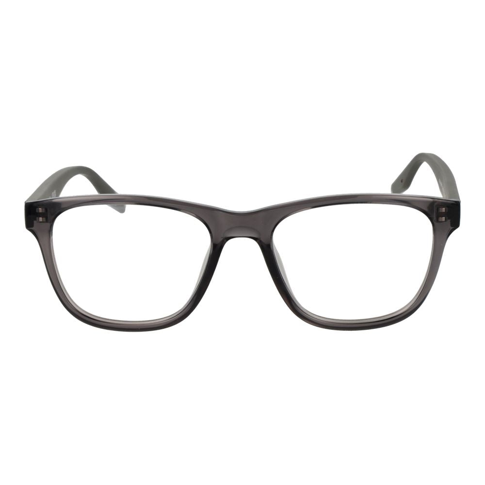 Eyeglasses Frames by Converse for men in acetate gray showcases a refined full-frame frame design with a refined gray coloured frame finish for a refined and sophisticated look.