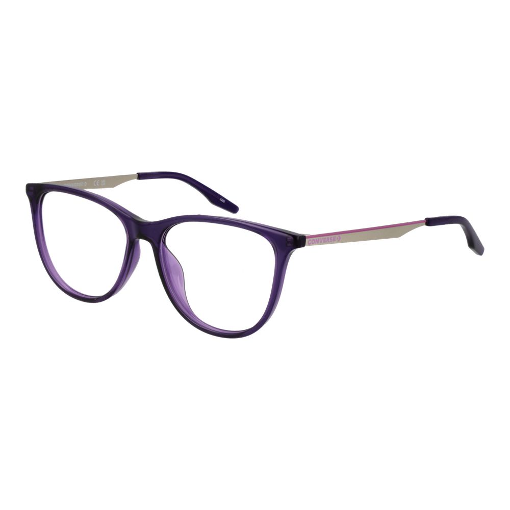 Eyeglasses Frames by Converse for women in metal purple features a refined silhouette, showcasing a refined purple coloured frame and full-frame frame design for a sophisticated, premium look.