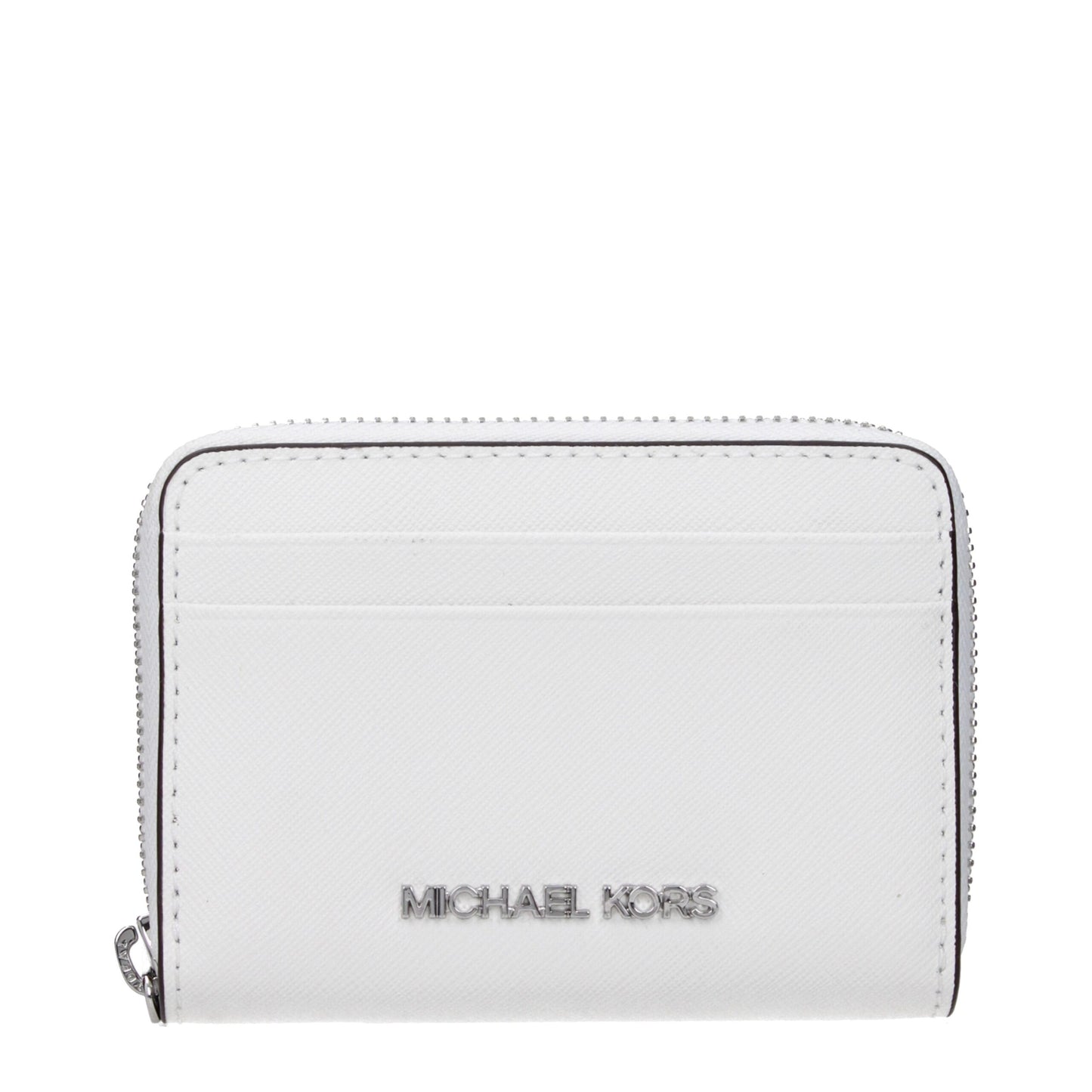 Card Case by Michael Kors for women in leather white features an refined silhouette from the Leather Card Case collection, highlighting refined for a premium and sophisticated look.