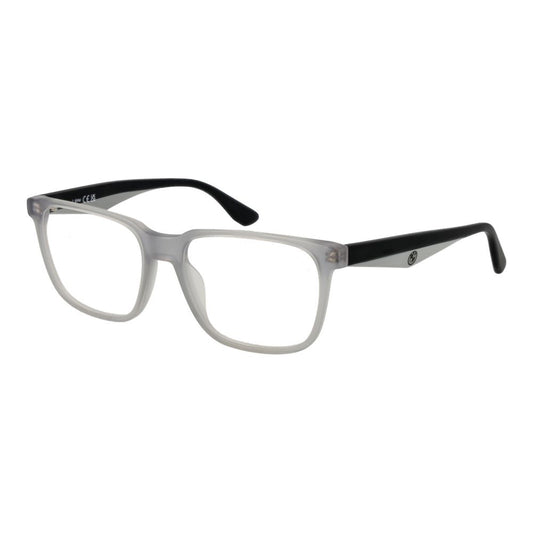 Eyeglasses Frames by BMW for men in acetate white features a refined silhouette, showcasing a refined white coloured frame and full-frame frame design for a sophisticated, premium look.