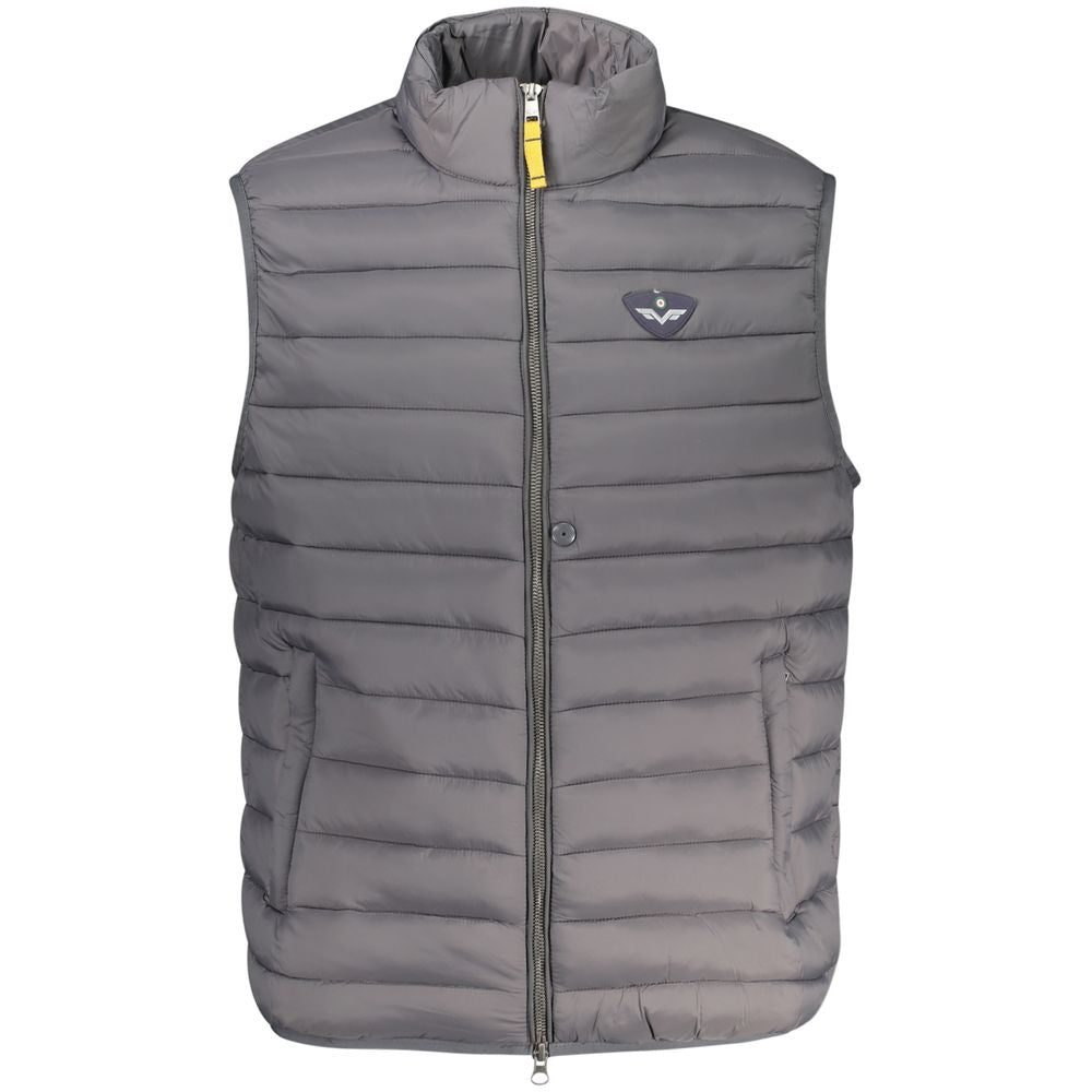 Puffer Jacket by Armata Di Mare for men in polyamide gray features an on trend silhouette, showcasing refined pockets & insulated and a sophisticated for a truly on trend finish.