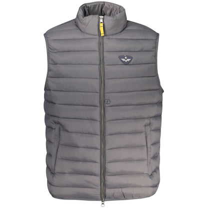 Puffer Jacket by Armata Di Mare for men in polyamide gray features an on trend silhouette, showcasing refined pockets & insulated and a sophisticated for a truly on trend finish.