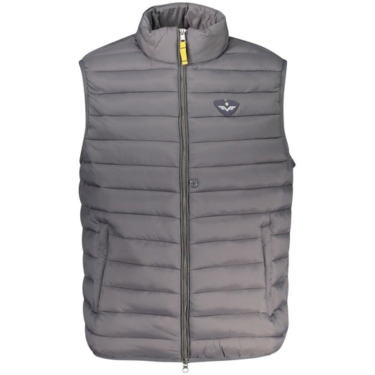 Puffer Jacket by Armata Di Mare for men in polyamide gray features an on trend silhouette, showcasing refined pockets & insulated and a sophisticated for a truly on trend finish.