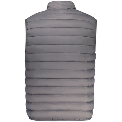 This Puffer Jacket by Armata Di Mare for men in polyamide gray exhibits a edgy silhouette, meticulously detailed with functional pockets & insulated and a edgy for a edgy finish.