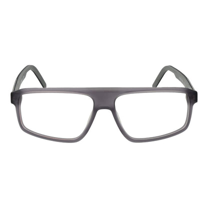 Eyeglasses Frames by Hugo Boss for men in acetate gray features a refined silhouette, showcasing a refined gray coloured frame and full-frame frame design for a sophisticated, premium look.