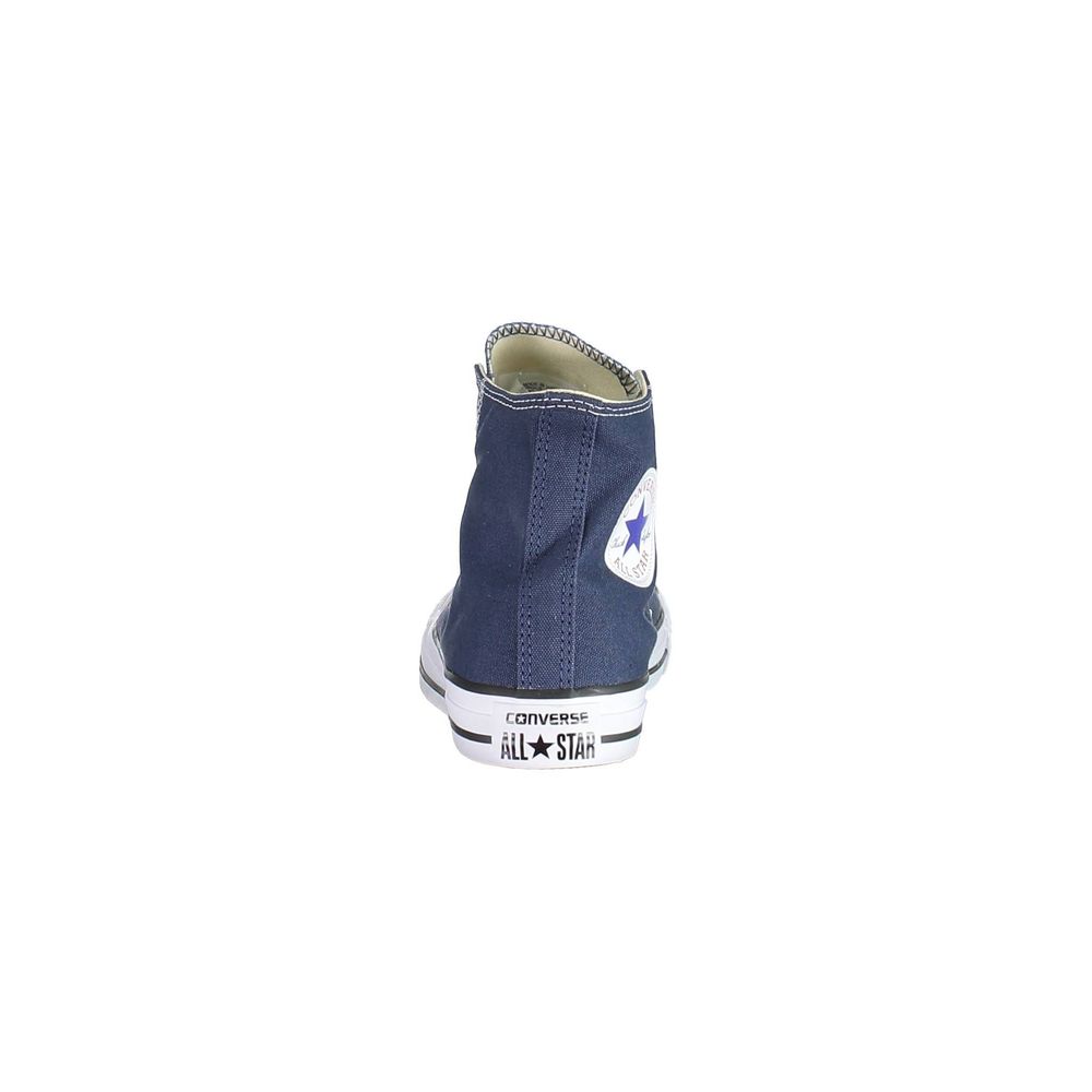 Sneakers by Converse for men in canvas & rubber blue & white features an opulent silhouette from the Men's High-Top Canvas & Rubber Sneakers collection, showcasing a signature high-top style with an opulent finish.