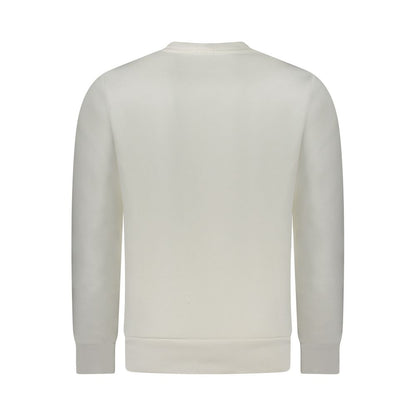 Sweatshirt by Rifle for men in cotton white & print features an exquisite silhouette, showcasing and details for a exquisite look.
