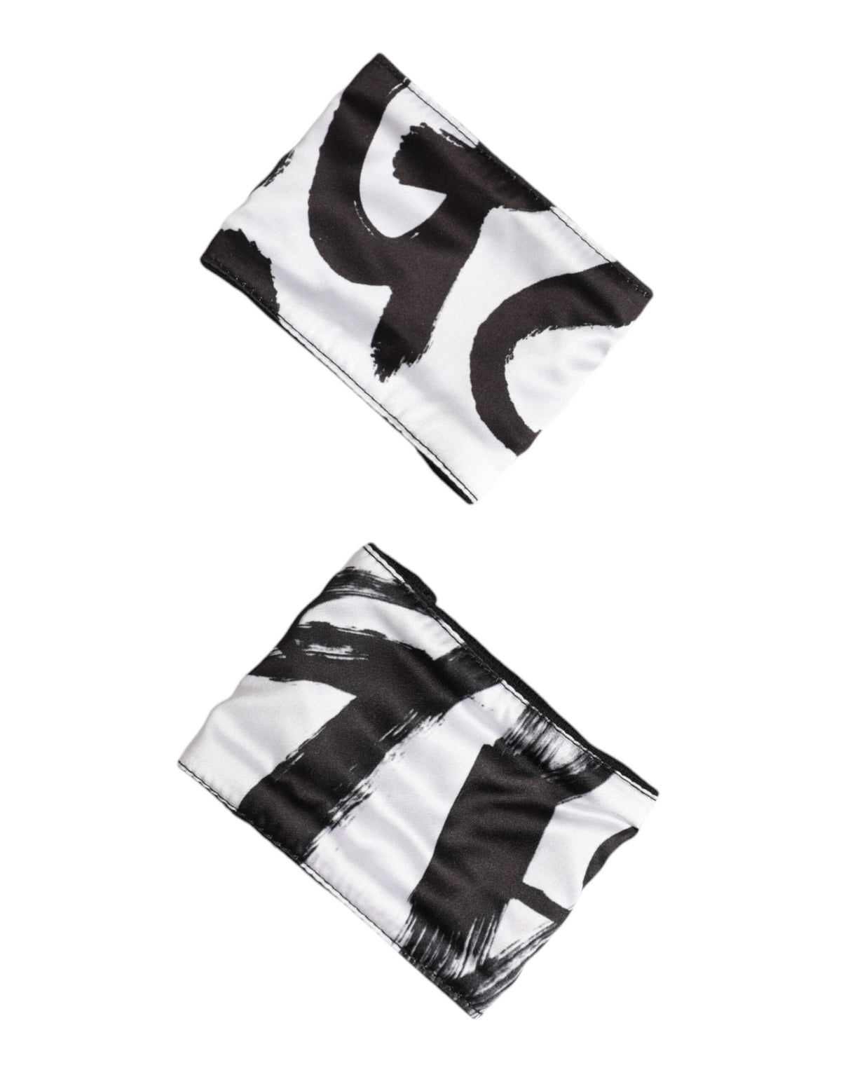 Dolce & Gabbana Men's Silk Bracelet - Black White