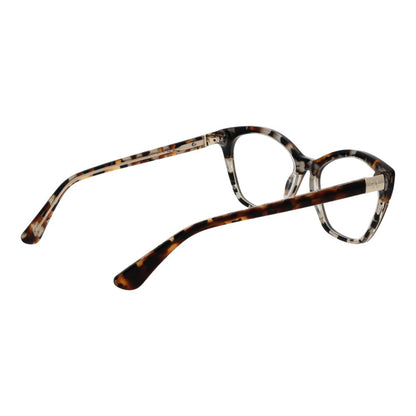 Eyeglasses Frames by Marciano by Guess for women in acetate brown features an refined silhouette, showcasing the refined brown coloured frame and sophisticated full-frame frame design.