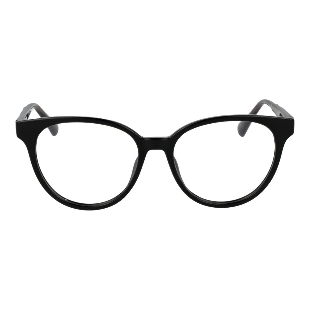 Eyeglasses Frames by Max & Co for women in plastic black features a refined silhouette, showcasing a refined black coloured frame and full-frame frame design for a sophisticated, premium look.