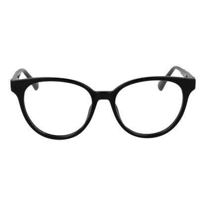Eyeglasses Frames by Max & Co for women in plastic black features a refined silhouette, showcasing a refined black coloured frame and full-frame frame design for a sophisticated, premium look.